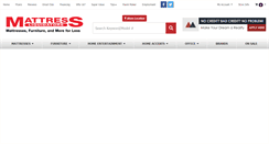 Desktop Screenshot of mattressliquidators.net
